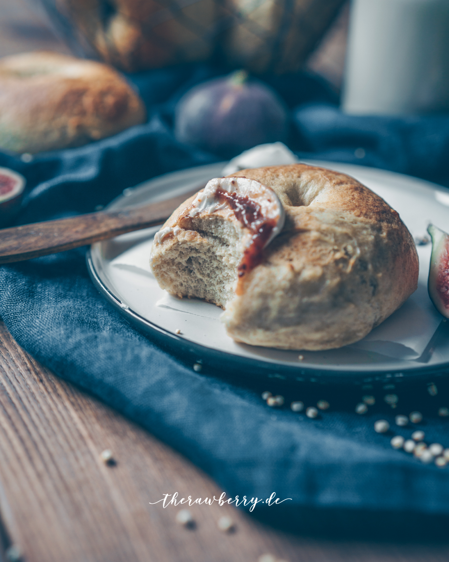 fig, jam, bagels, delicious, fresh, from scratch, vegan, gluten-free, cooking, easy, einfach, kochen, marmalade, jar, glass, Glas, feigen, einfach, lecker, simple, süß, frühstück, breakfast