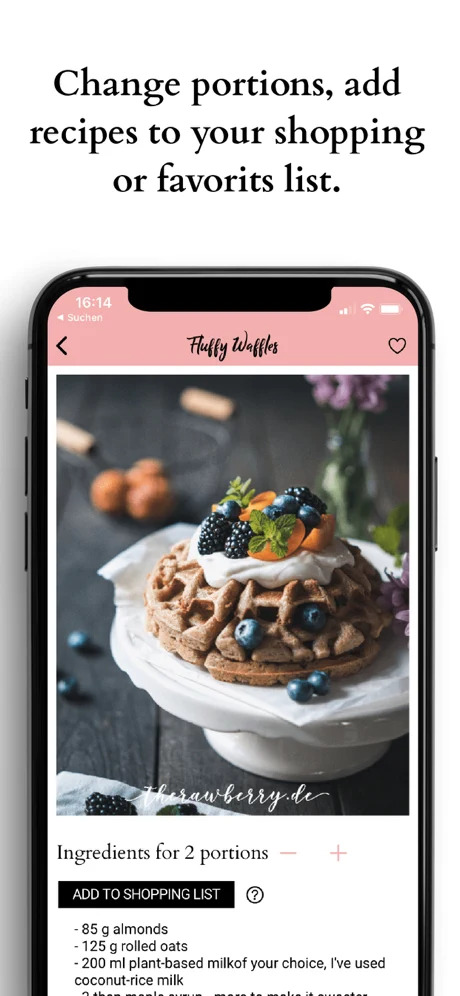 therawberry app preview