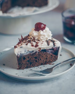 cherries, Black Forest cake, shwarzwälderkirschtorte, vegan , torte, kuchen, kirschen, rezept, recie, easy
